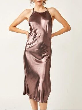 free people color theory midi dress Free People Color Theory Midi Dress Large New